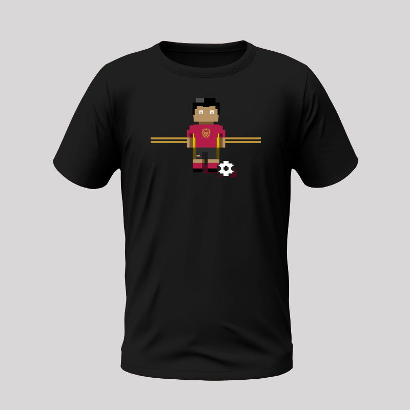 LA VINOTINTO PIXEL T SHIRT - Black